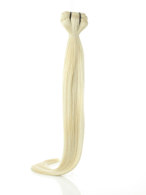 Straight Weft 100 grams | WHITE