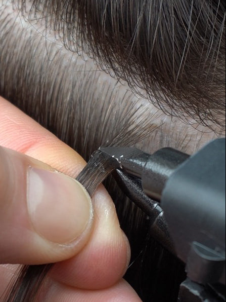 PINZA A CALDO PER EXTENSION DI CHERATINA - SISTEMA MICRO CHERATINA