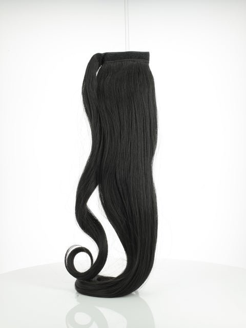 Serena 60cm straight ponytail | 1B