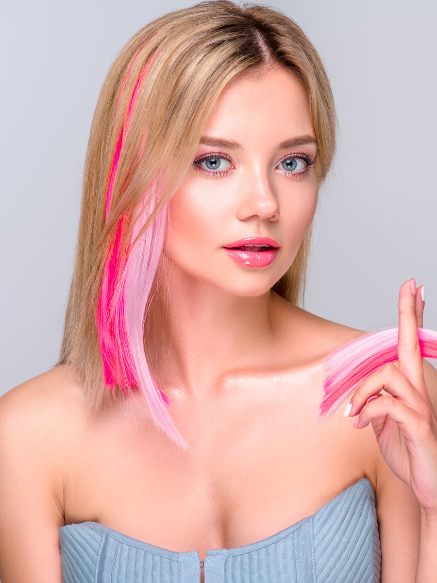 Straight Fantasy Keratin - Fuchsia