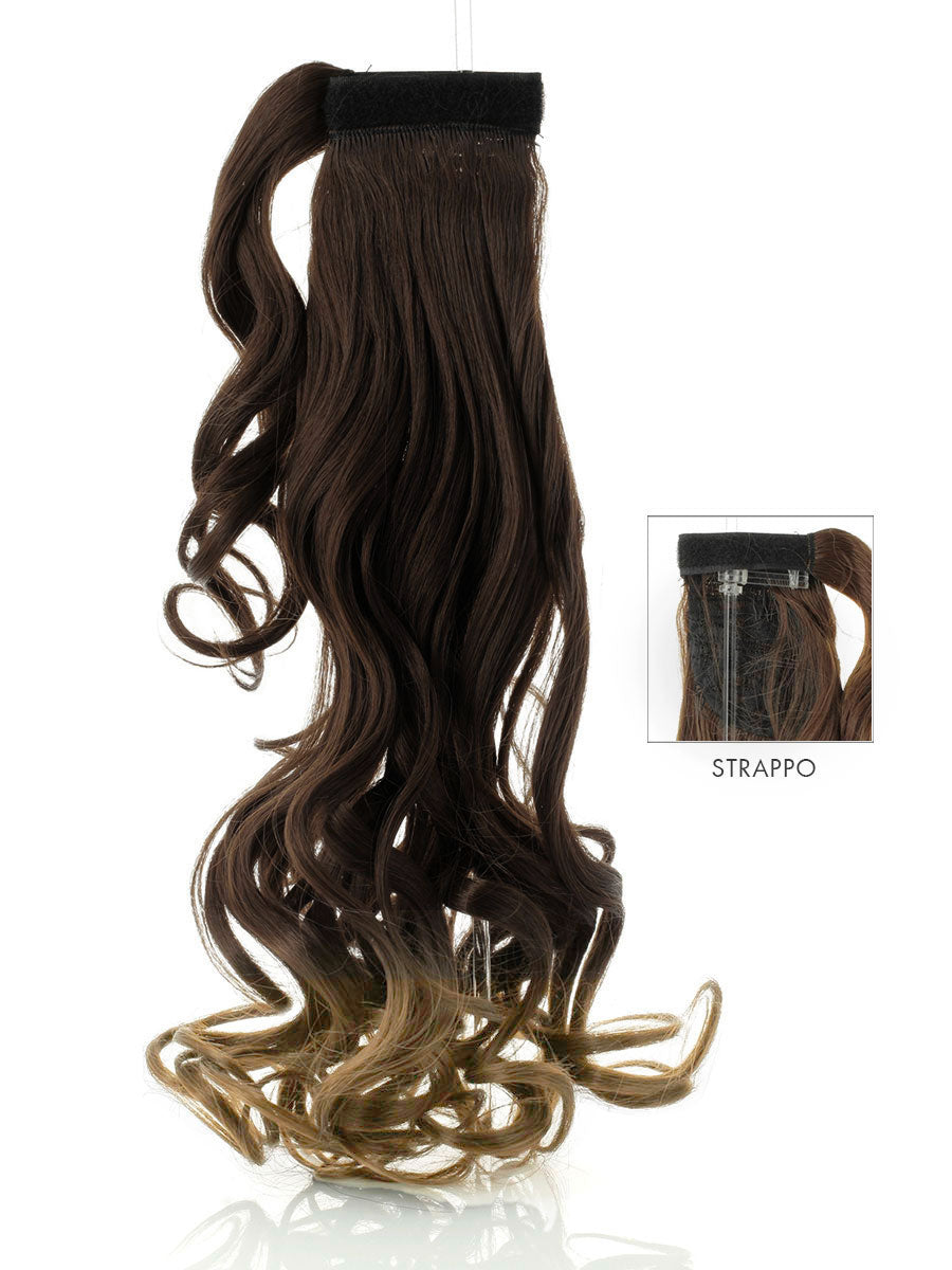 Morena 60 cm wavy ponytail | 4-14