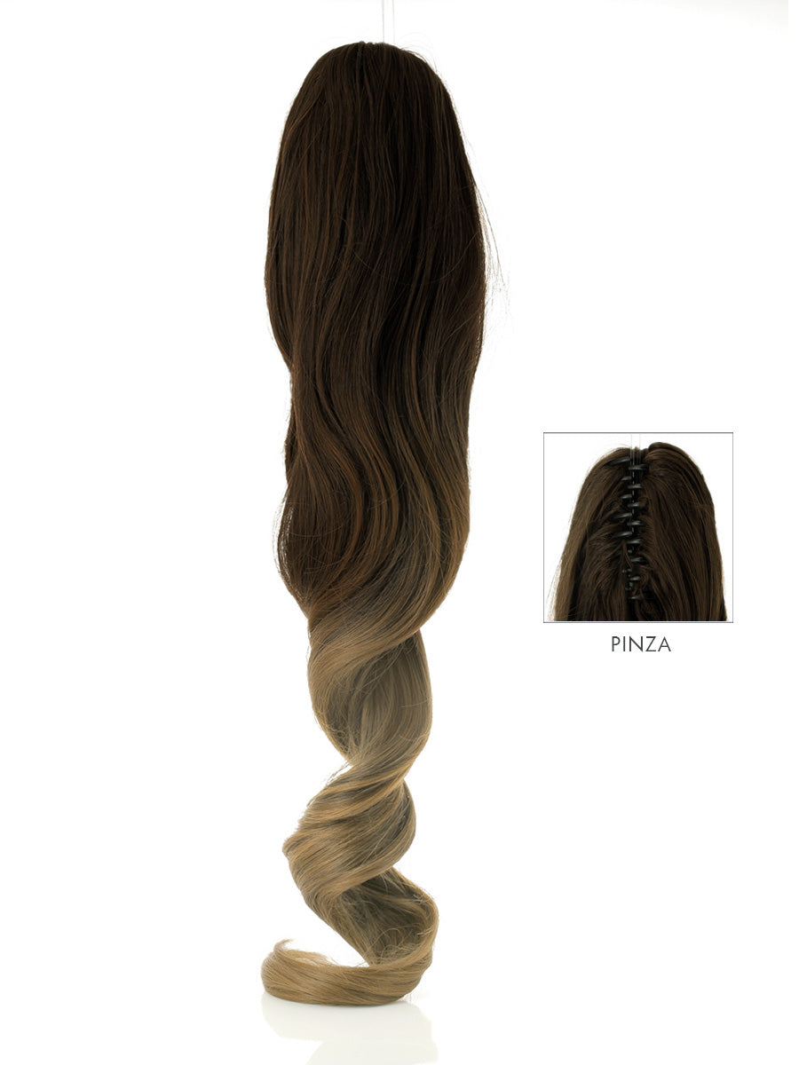 Chiara 60 cm wavy ponytail | 4-14